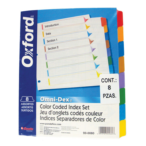 Paquete de separador Omni-Dex con 8 divisiones - Imagen 3