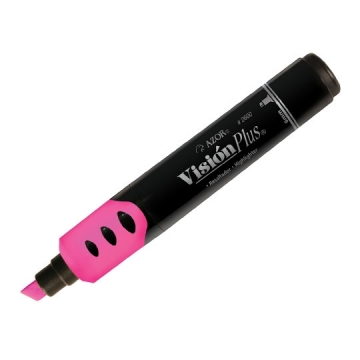 Caja c/12 piezas marcador Vision plus fluorescente rosa